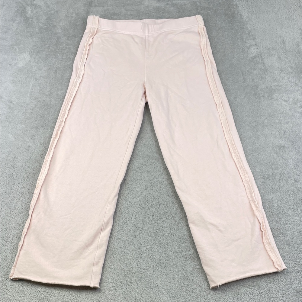 NEW Frank & Eileen M 100% Cotton Bella Women's Pink Wide Leg Pants,USA FLAW